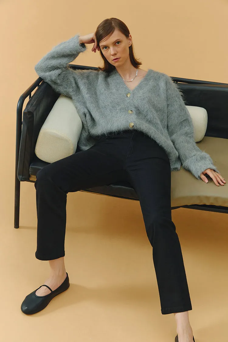 Two Shots High Rise Straight Crop Jeans HJ013 sold by Hey Joanie product image thumbnail 3