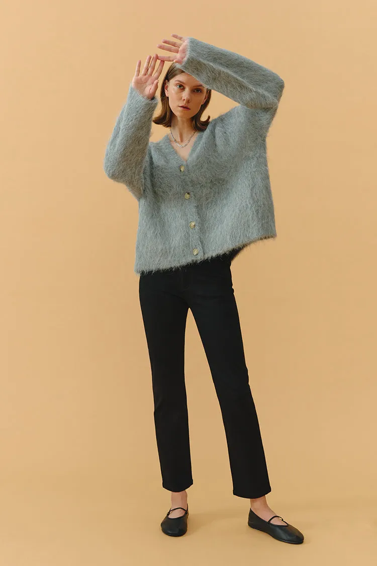 Two Shots High Rise Straight Crop Jeans HJ013 sold by Hey Joanie product image thumbnail 2