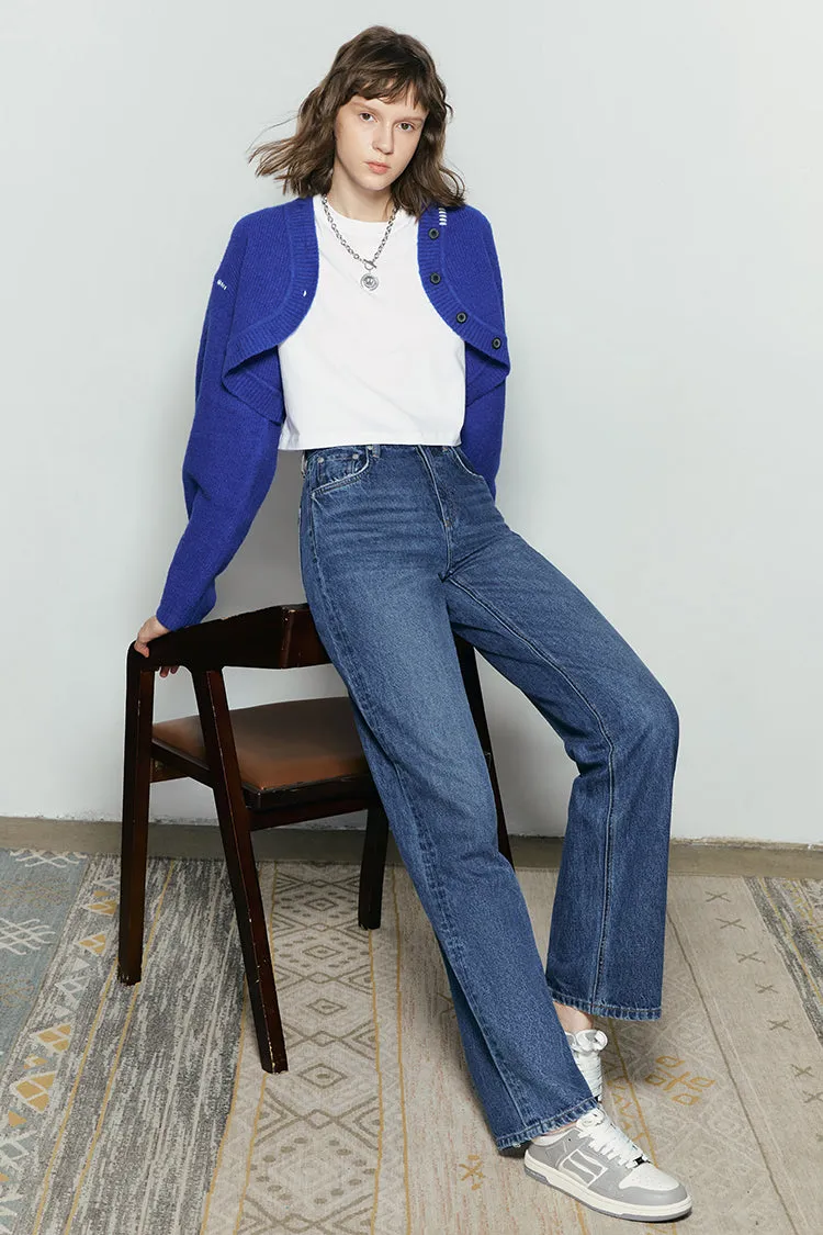 Coney Island Whitefish High Rise Wide Jeans HJ007 sold by Hey Joanie product image thumbnail 2