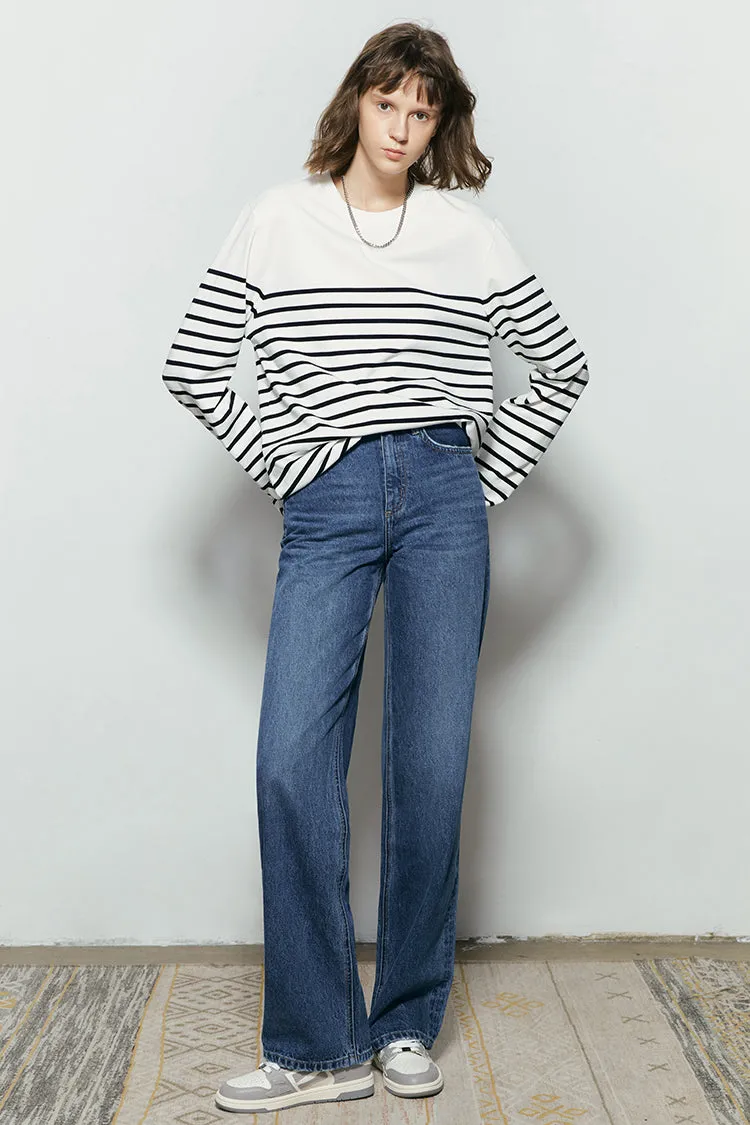 Coney Island Whitefish High Rise Wide Jeans HJ007 sold by Hey Joanie product image thumbnail 3