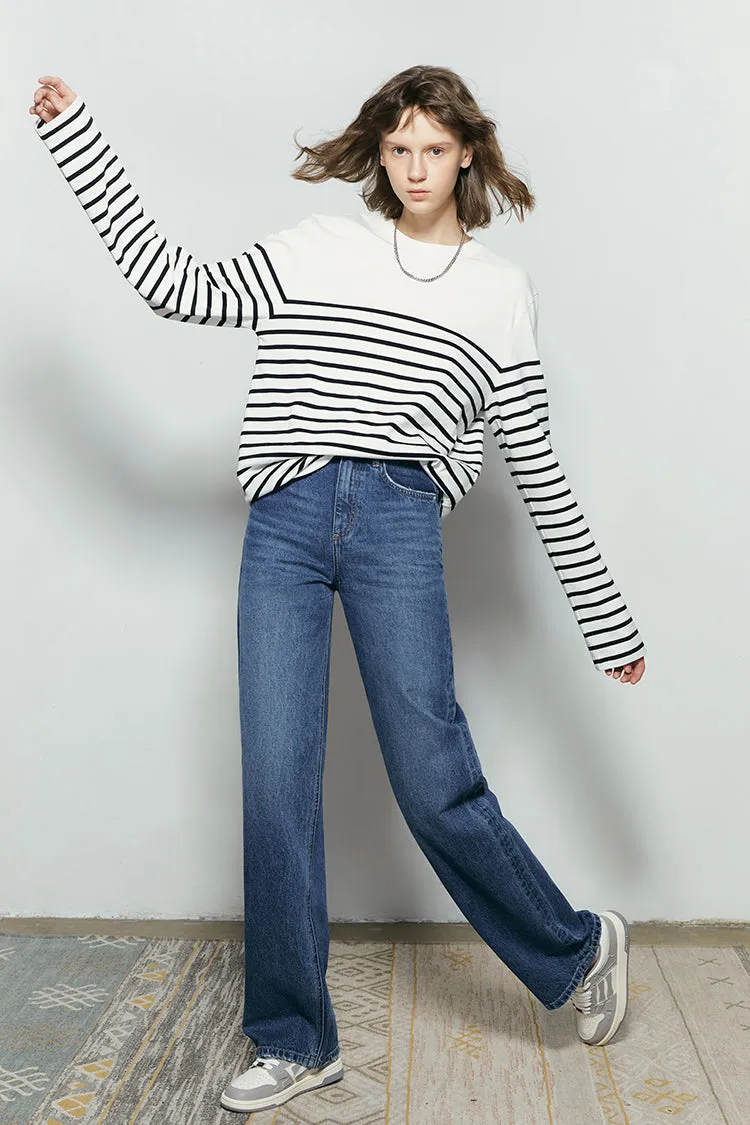 Coney Island Whitefish High Rise Wide Jeans HJ007 sold by Hey Joanie product image thumbnail 4