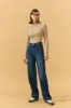 Coney Island Whitefish High Rise Wide Jeans HJ007 sold by Hey Joanie