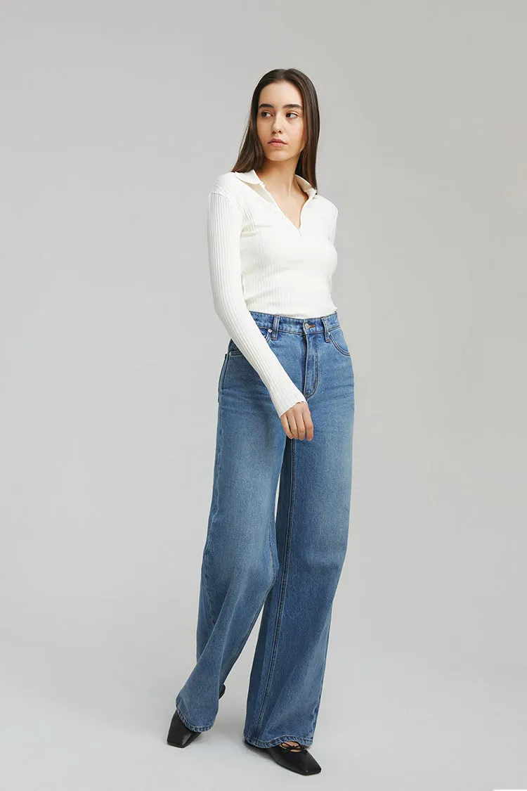 Angeles High Rise Baggy Jeans HJ103 sold by Hey Joanie product image thumbnail 3