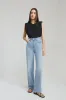 Coney Island Whitefish High Rise Wide Jeans HJ007 sold by Hey Joanie