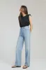 Coney Island Whitefish High Rise Wide Jeans HJ007 sold by Hey Joanie