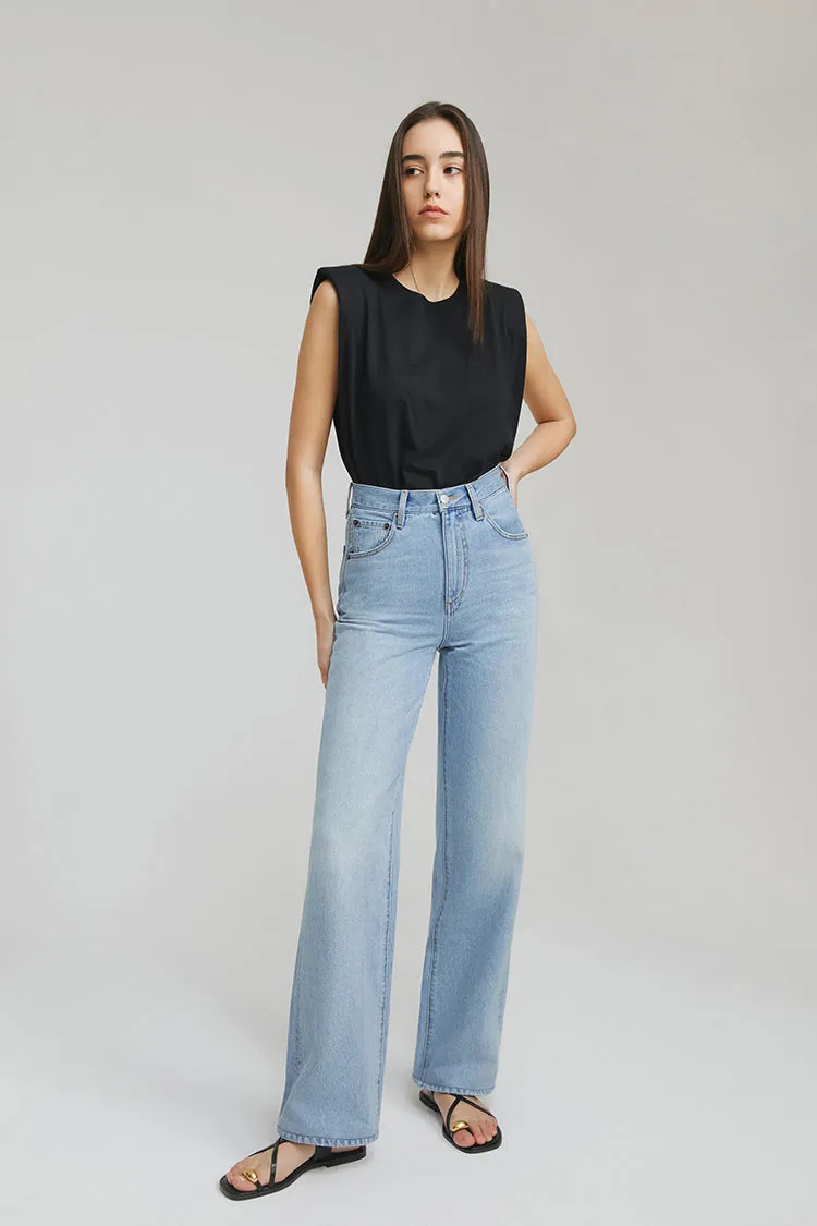 Coney Island Whitefish High Rise Wide Jeans HJ007 sold by Hey Joanie product image thumbnail 2