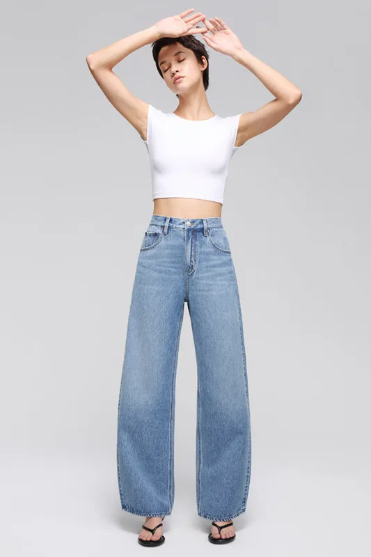 Slope Curve Jeans HJ039 sold by Hey Joanie