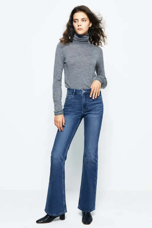 Vintage High Rise Flare LALA Jeans HJ186 sold by Hey Joanie