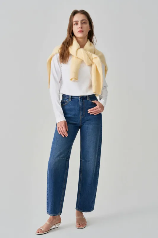 Light Pleat Relaxed Jean HJ058 sold by Hey Joanie