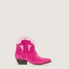 Vicky Fuchsia Texan boots sold by Kali Shoes