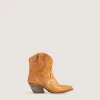 Leila Shine Leather Texan boots sold by Kali Shoes