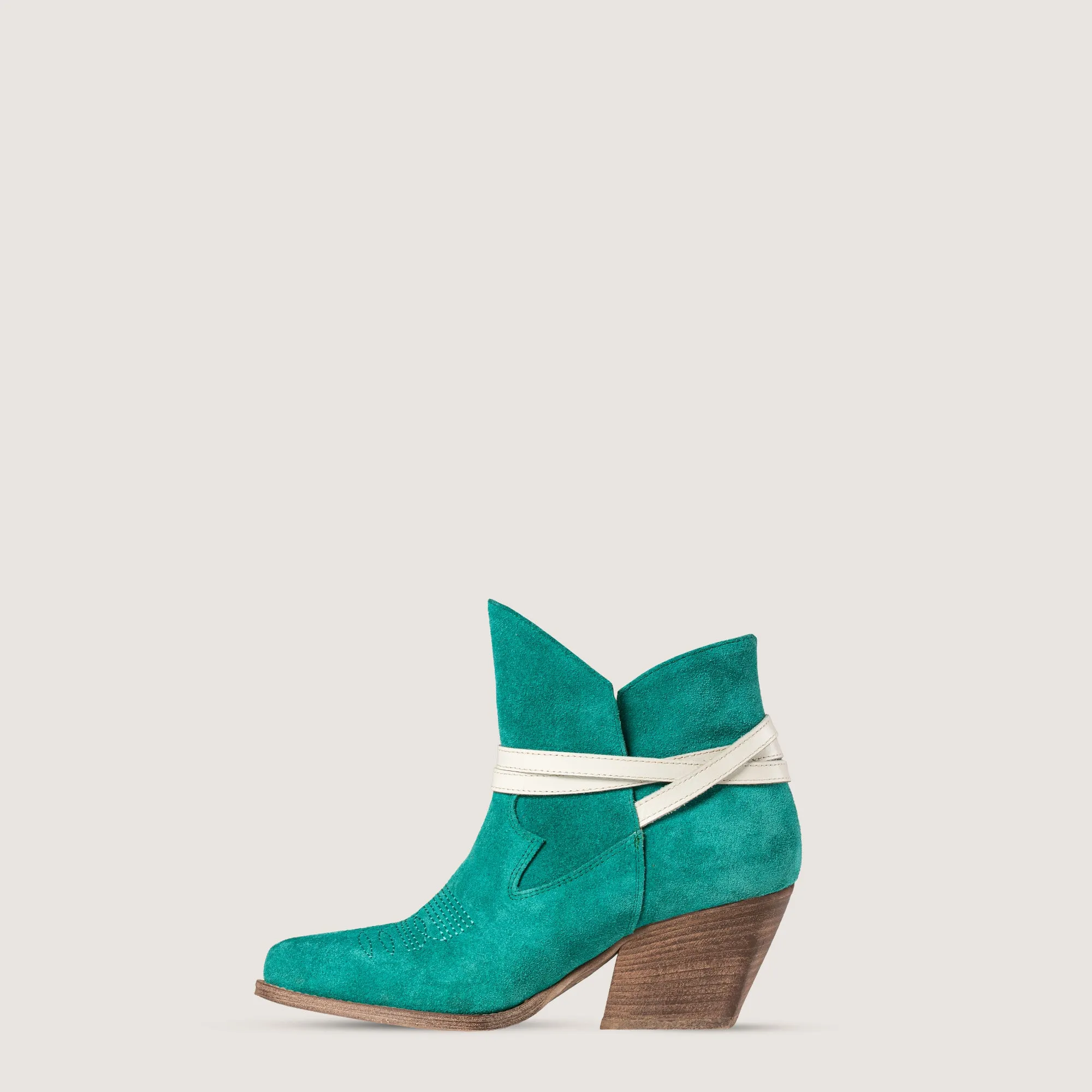 Jolene Aquamarine Ankle Boots sold by Kali Shoes product image thumbnail 4