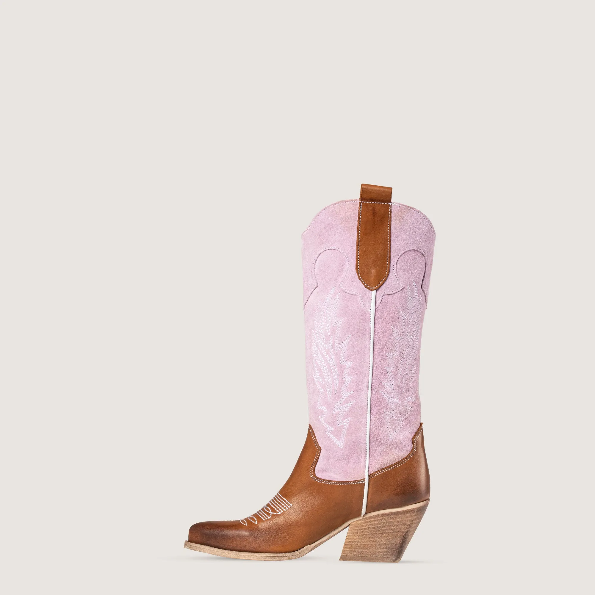 Savannah Pink Texan Boots sold by Kali Shoes product image thumbnail 4
