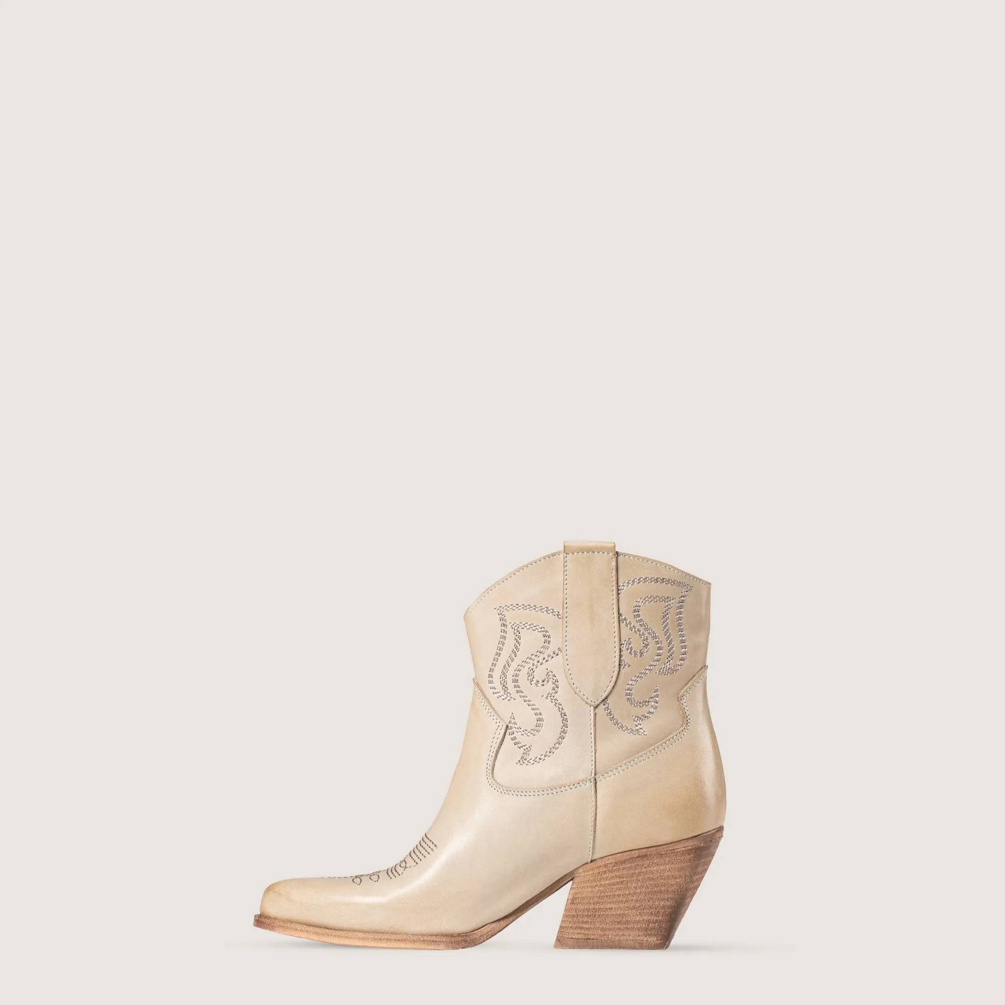 Bradley Texan Boots Beige sold by Kali Shoes product image thumbnail 4