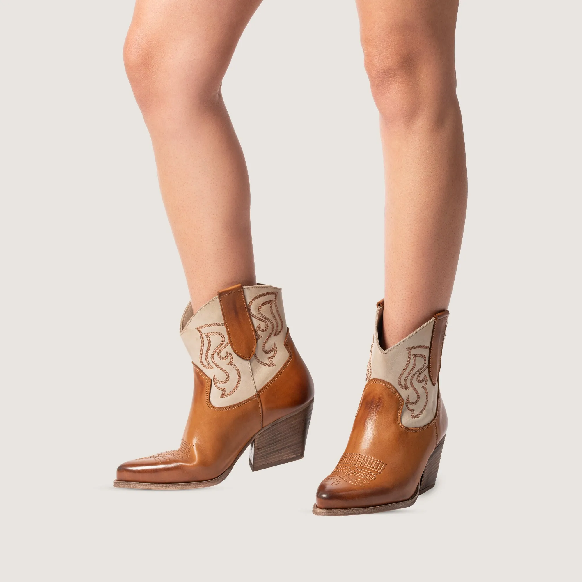 Bradley Texan Boots Leather sold by Kali Shoes product image thumbnail 2