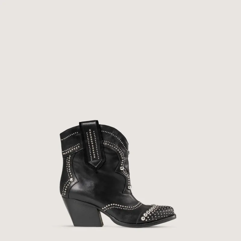 Ivy Black Texan Boots sold by Kali Shoes