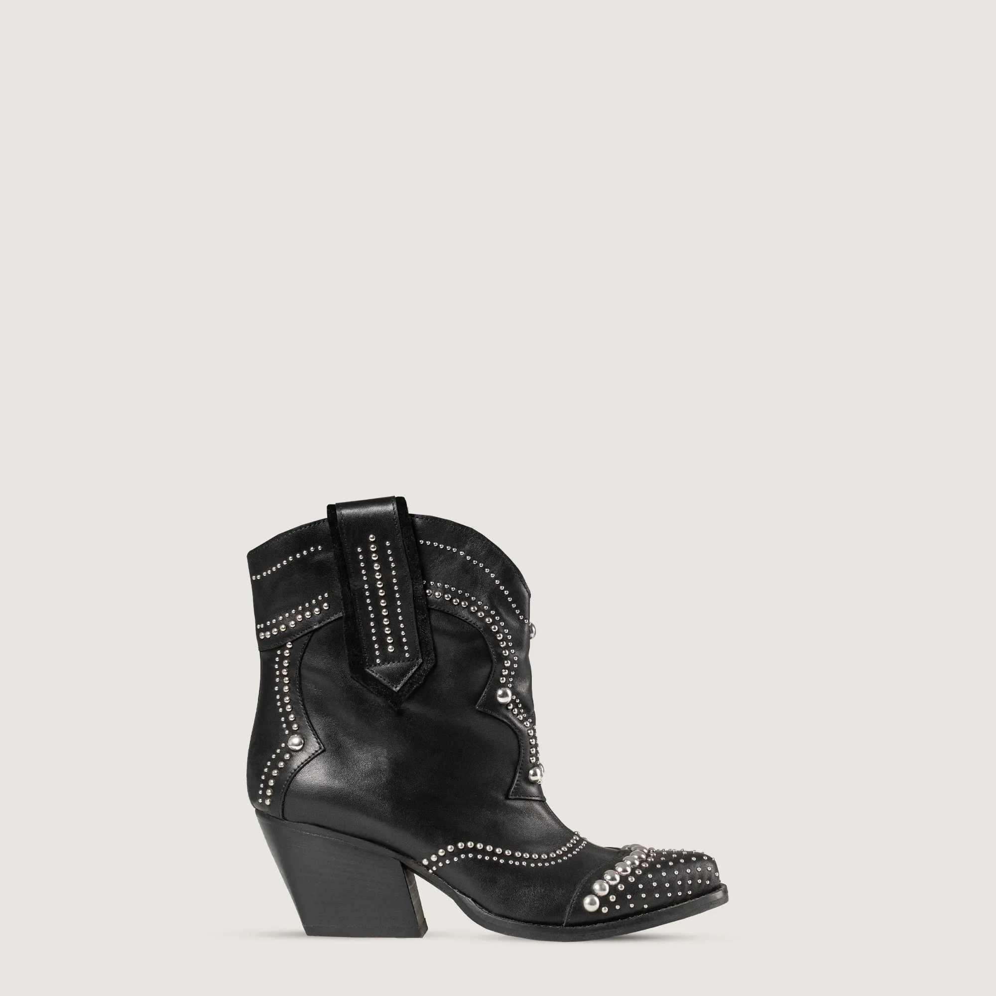 Ivy Black Texan Boots sold by Kali Shoes