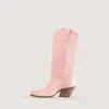 Marfa Pink Texan Boots  sold by Kali Shoes