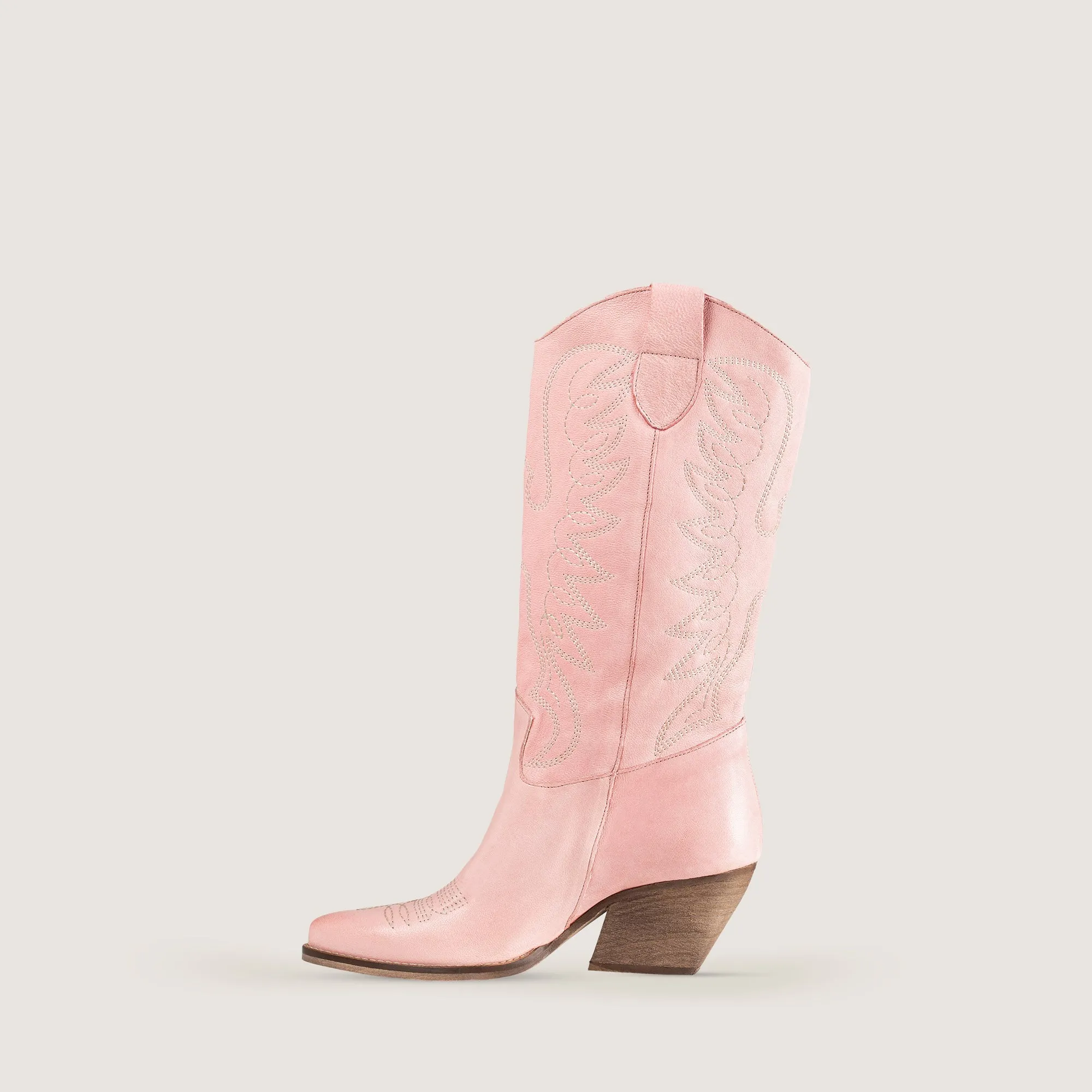 Marfa Pink Texan Boots sold by Kali Shoes product image thumbnail 4