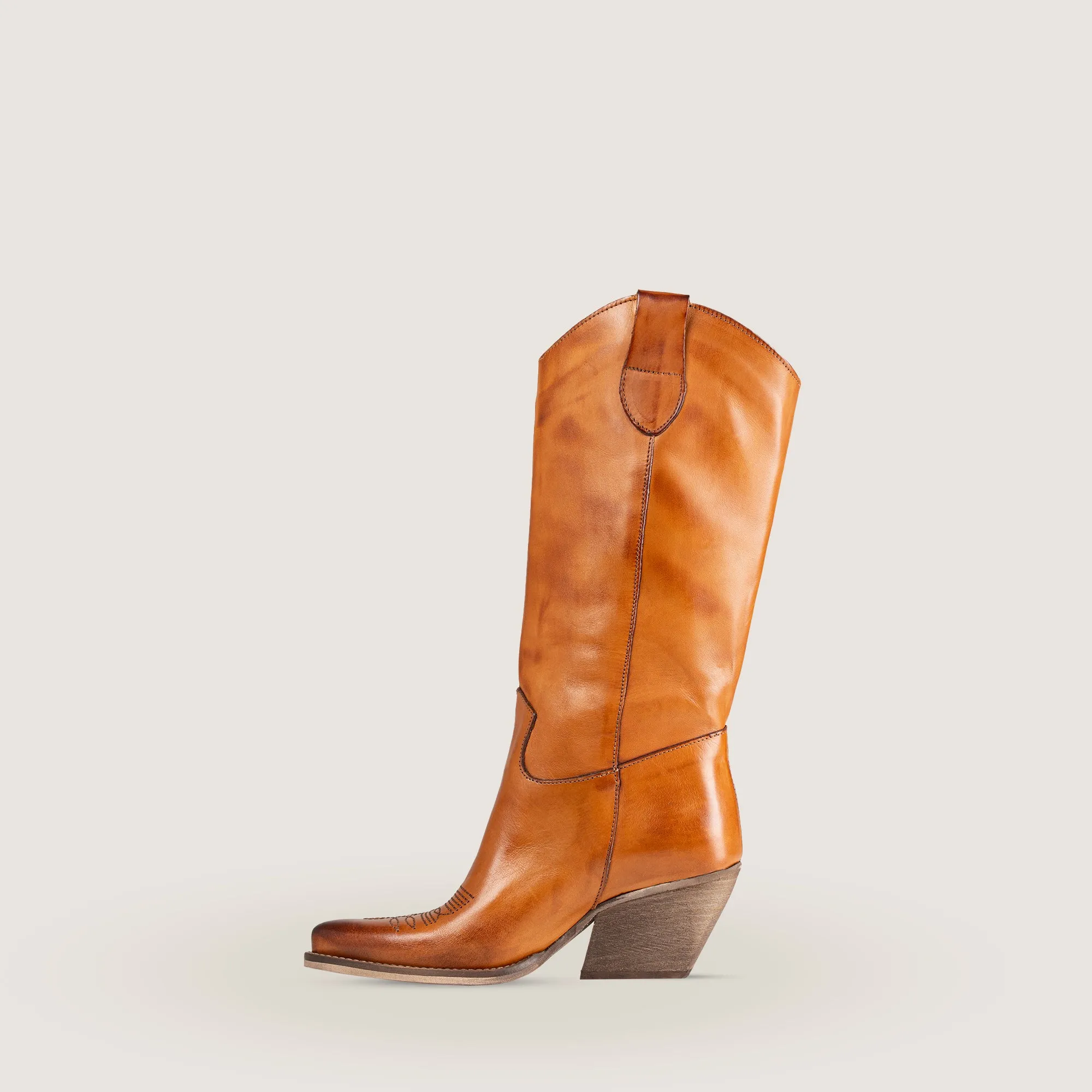 Brooke leather Cowboy Boots sold by Kali Shoes product image thumbnail 4