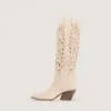 Rea Beige Texan Boots sold by Kali Shoes