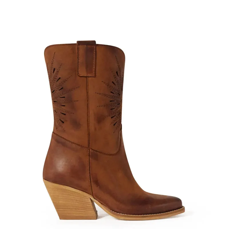 Texan boots Rio Cacao sold by Kali Shoes