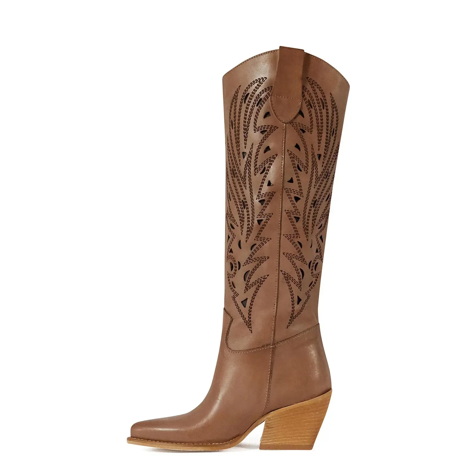 Laredo Brown Texan Boots sold by Kali Shoes product image thumbnail 3