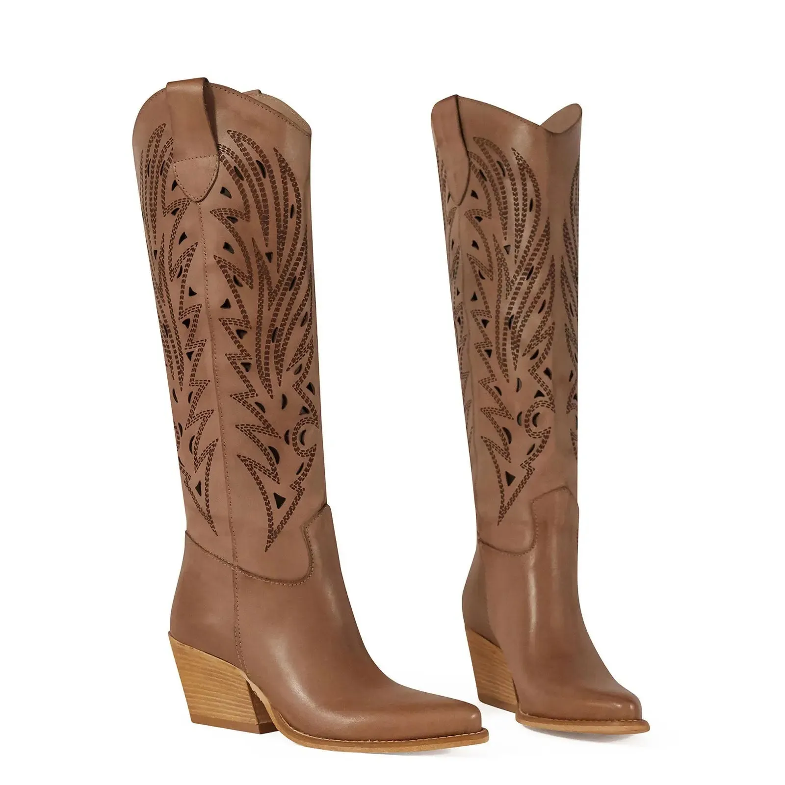 Laredo Brown Texan Boots sold by Kali Shoes product image thumbnail 4