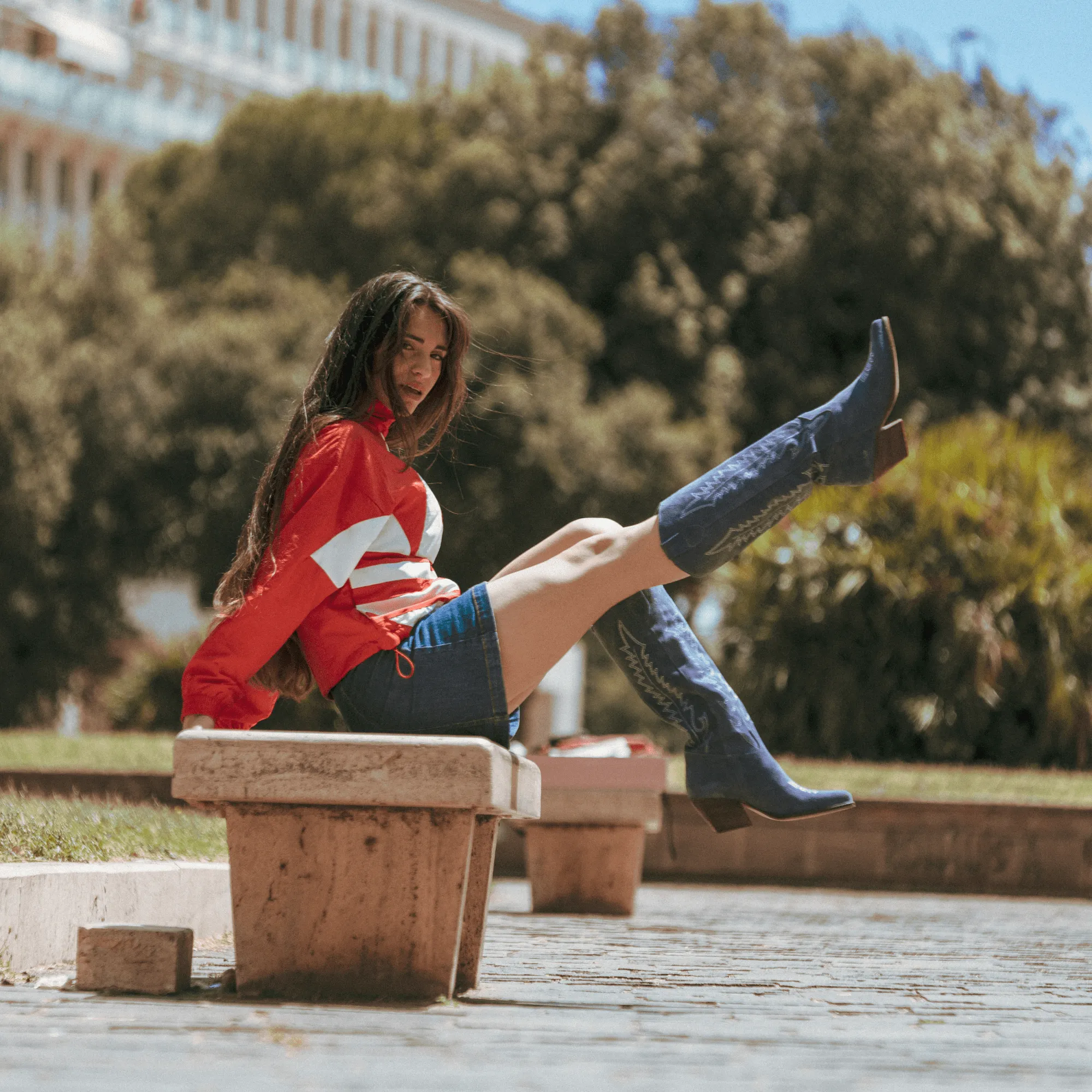Dallas Jeans Texan Boots sold by Kali Shoes product image thumbnail 5