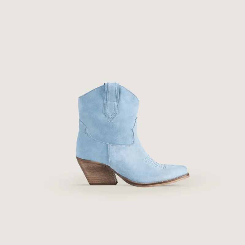 Leila Sky Texan boots sold by Kali Shoes