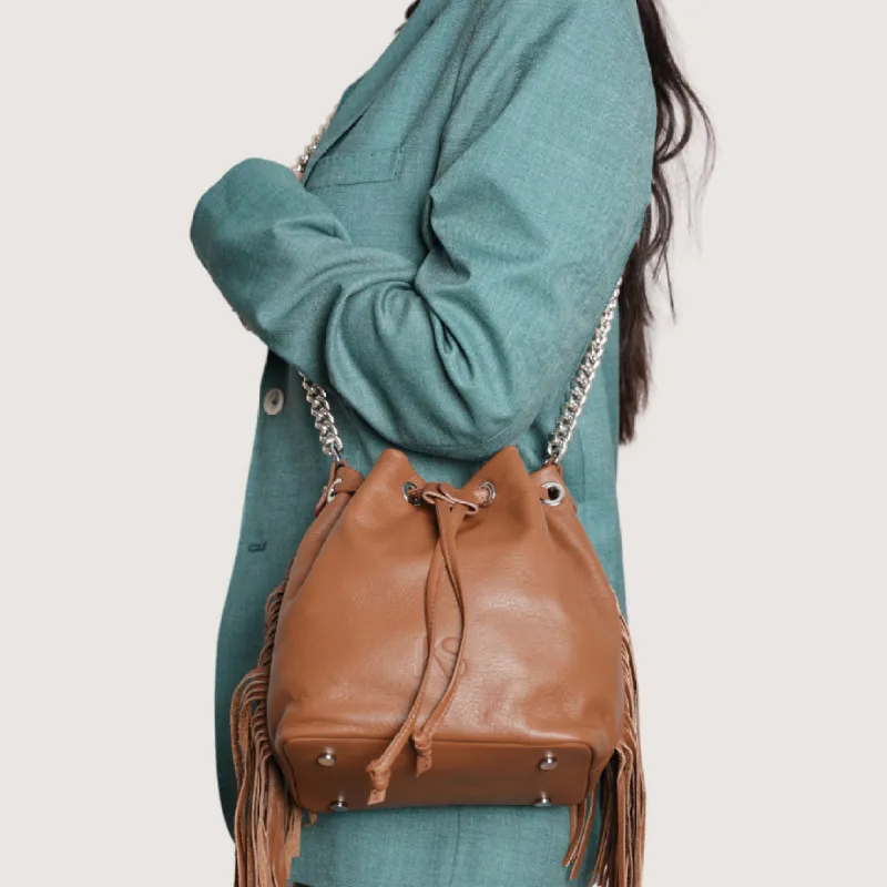 Bag Muse Leather Brown sold by Kali Shoes