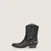 Kansas Black Texan Ankle Boots sold by Kali Shoes