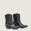 Kansas Black Texan Ankle Boots sold by Kali Shoes