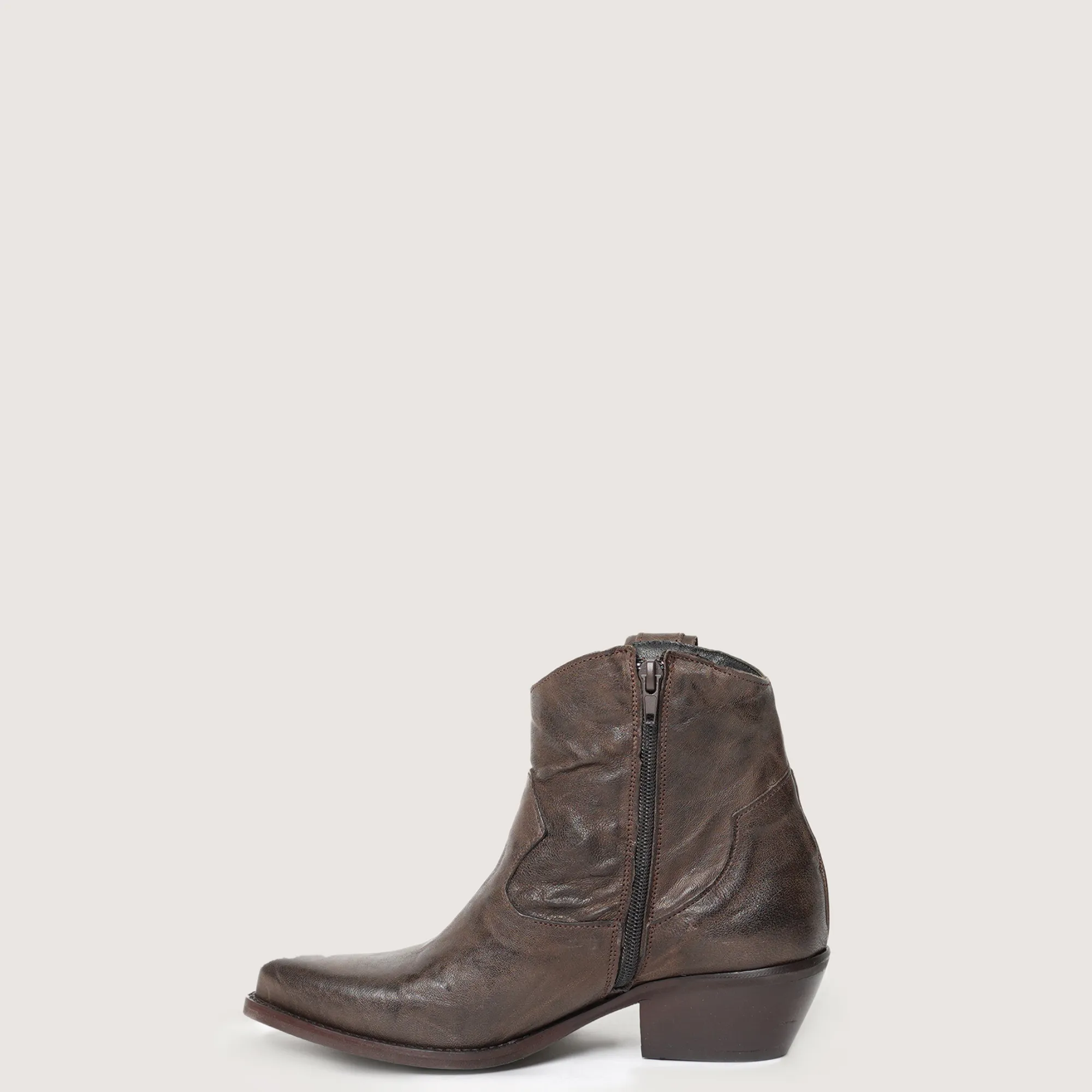Phoenix Texan Ankle Boots in Dark Brown sold by Kali Shoes product image thumbnail 3