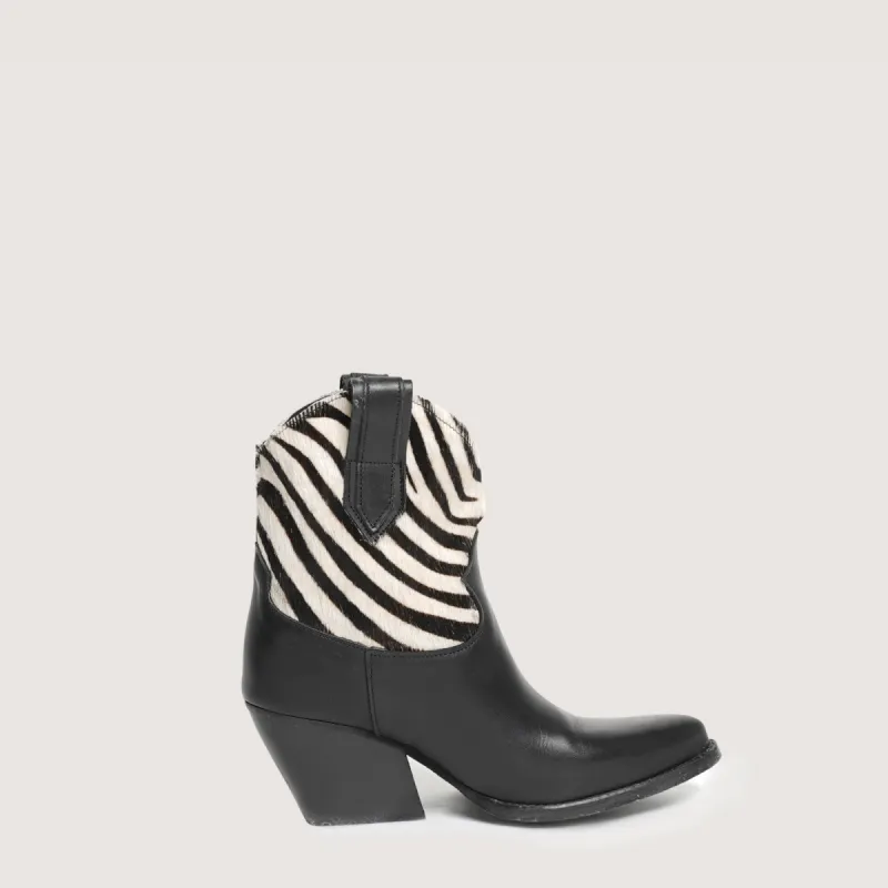 Leila Texan Ankle Boots Cavallino sold by Kali Shoes