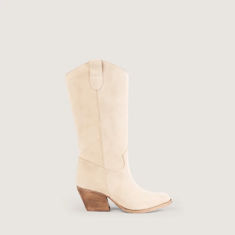 Texan Boots Noa Beige sold by Kali Shoes