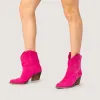 Leila Magenta Pink Texan boots sold by Kali Shoes