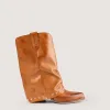 Texan Ankle Boots Sidney Brushed Caramel sold by Kali Shoes