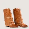 Texan Ankle Boots Sidney Brushed Caramel sold by Kali Shoes