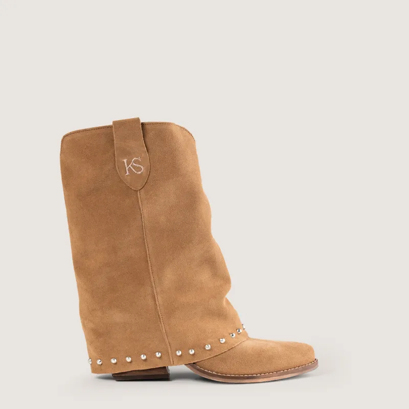 Texan Ankle Boots Sidney Taupe sold by Kali Shoes
