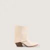 Texan Ankle Boots Vittoria Beige sold by Kali Shoes