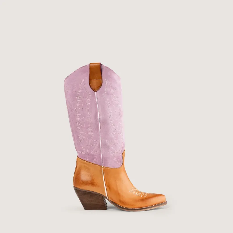 Texan Boots Dixie Pink sold by Kali Shoes