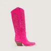 Rea Magenta Pink Texan Boots sold by Kali Shoes