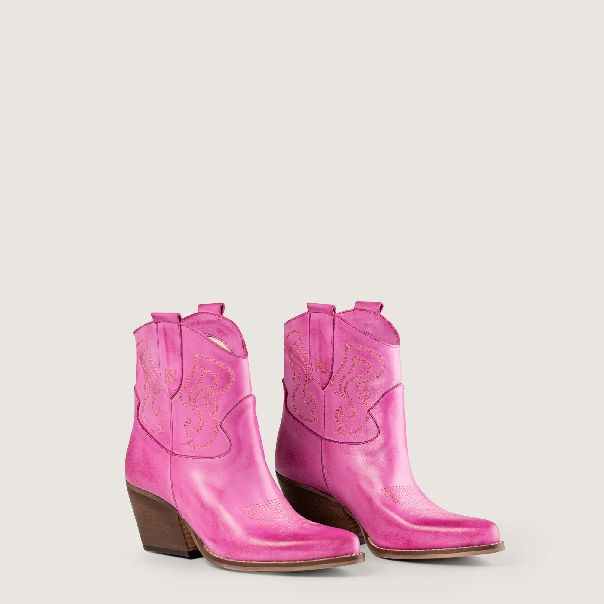 Bradley Texan Boots Flamingo sold by Kali Shoes product image thumbnail 3