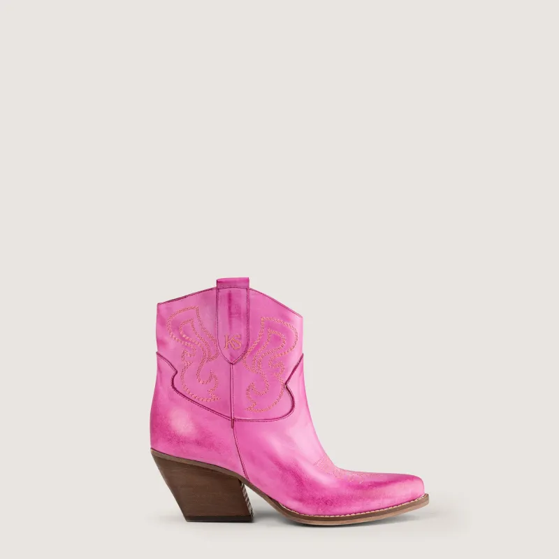 Bradley Texan Boots Flamingo sold by Kali Shoes