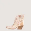 Velvet Blush Texan Ankle Boots sold by Kali Shoes