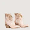 Velvet Blush Texan Ankle Boots sold by Kali Shoes
