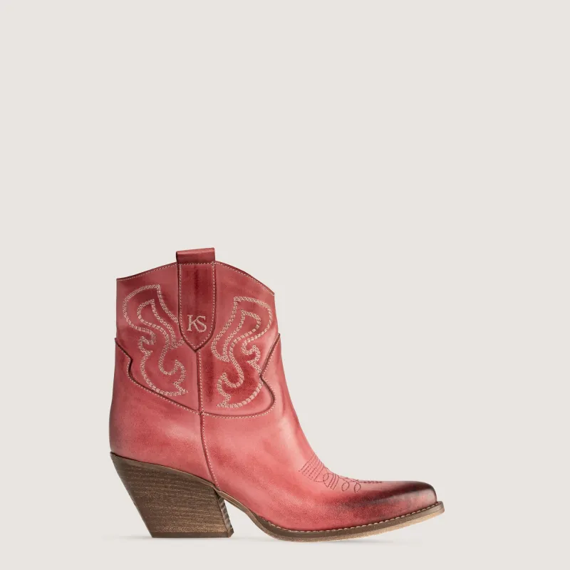 Bradley Texan Boots Wild Rose sold by Kali Shoes