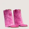 Texan Ankle Boots Sidney Brushed Flamingo sold by Kali Shoes