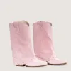 Texan Ankle Boots Sidney Pink sold by Kali Shoes